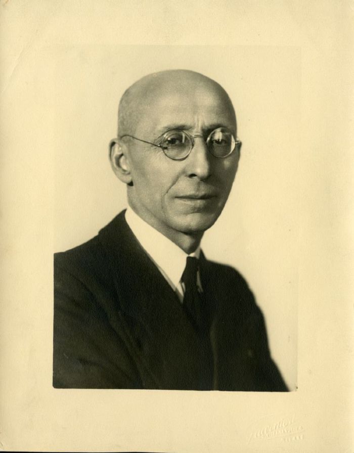 Guarnieri, Ritratto di Carlo Besta, 1938-1939 (Archivio dell’Istituto Besta, BST_114_8)