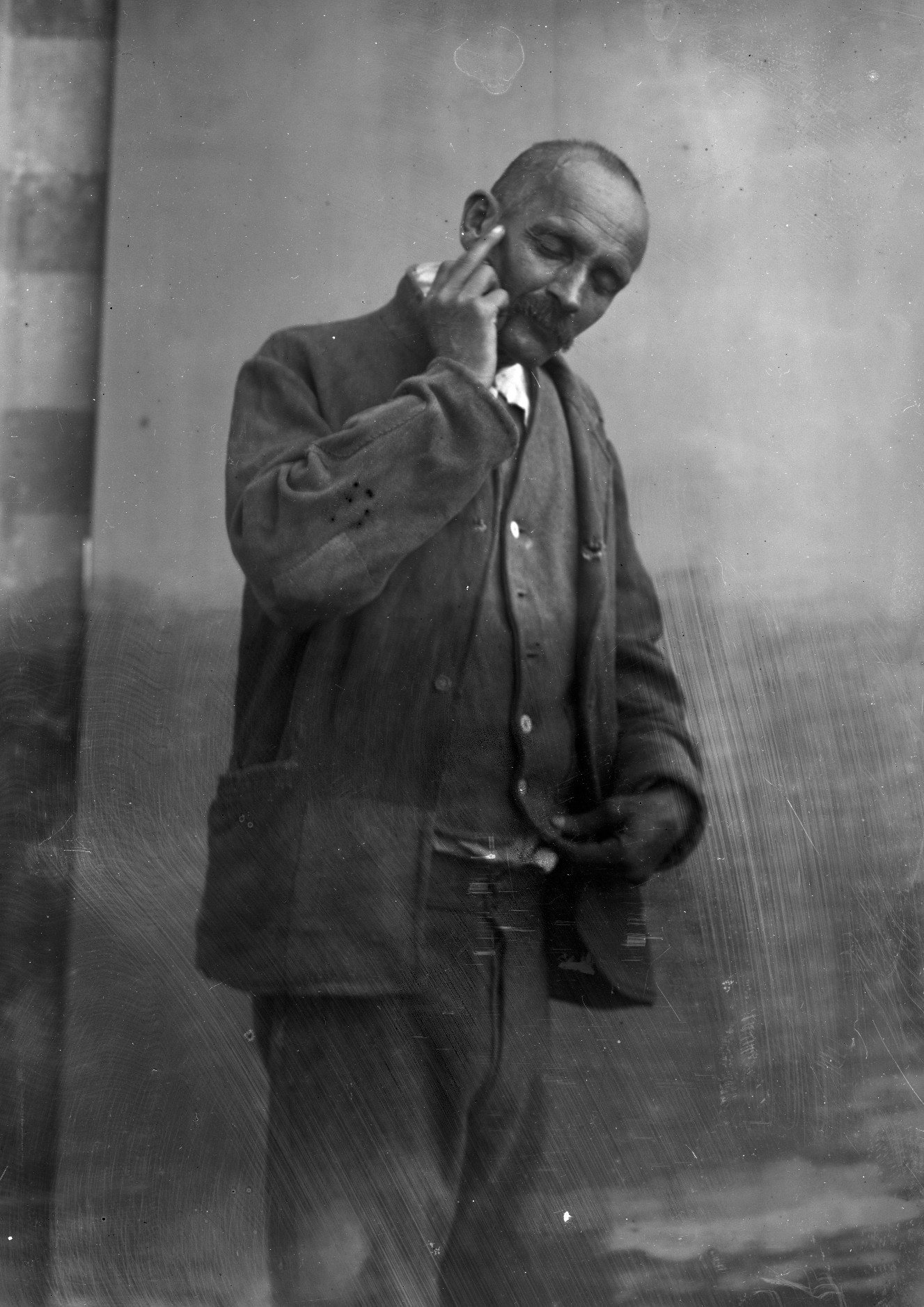 Ritratto di un degente, s.d.