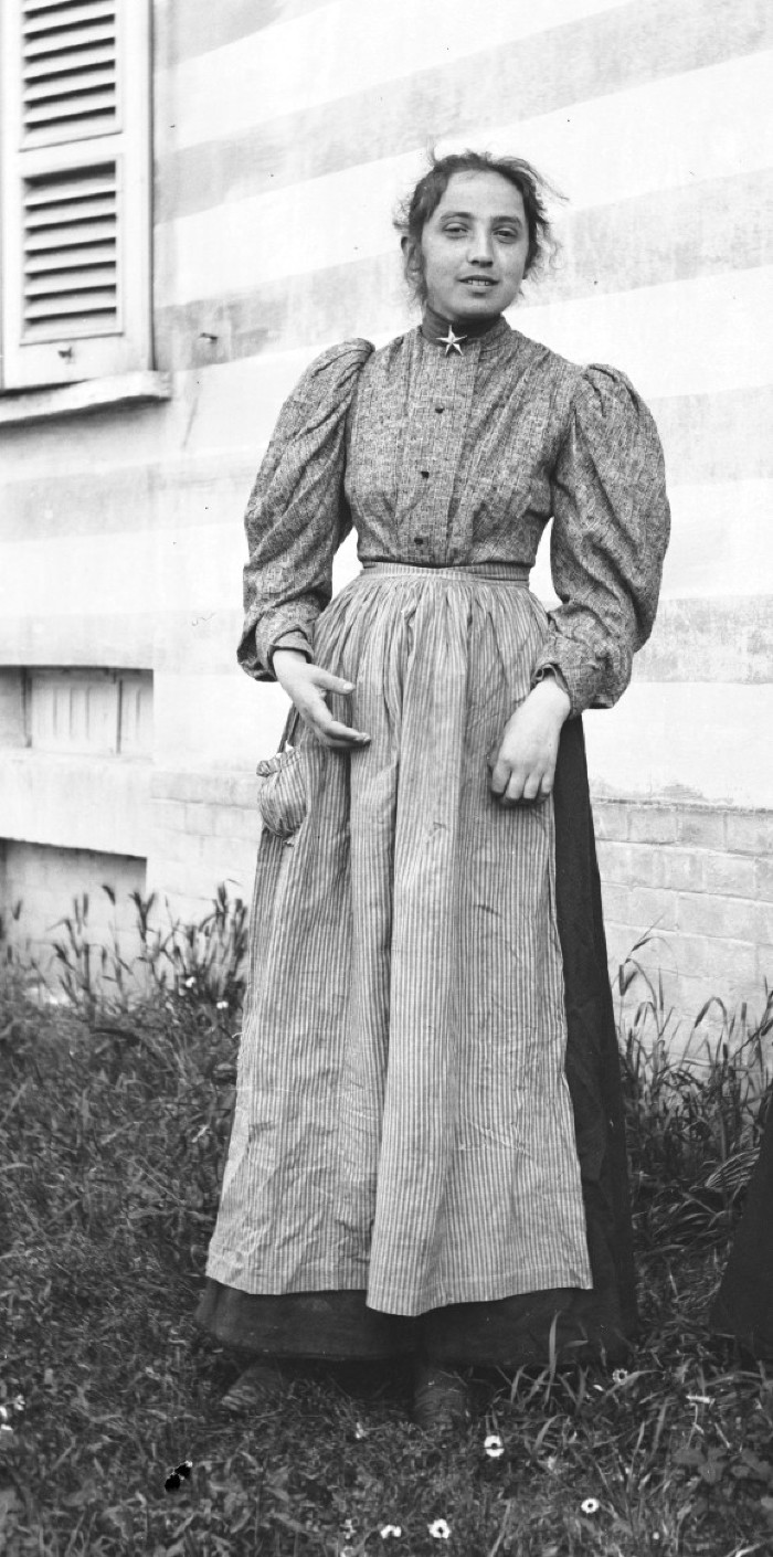 Ritratto di una giovane degente, s.d.