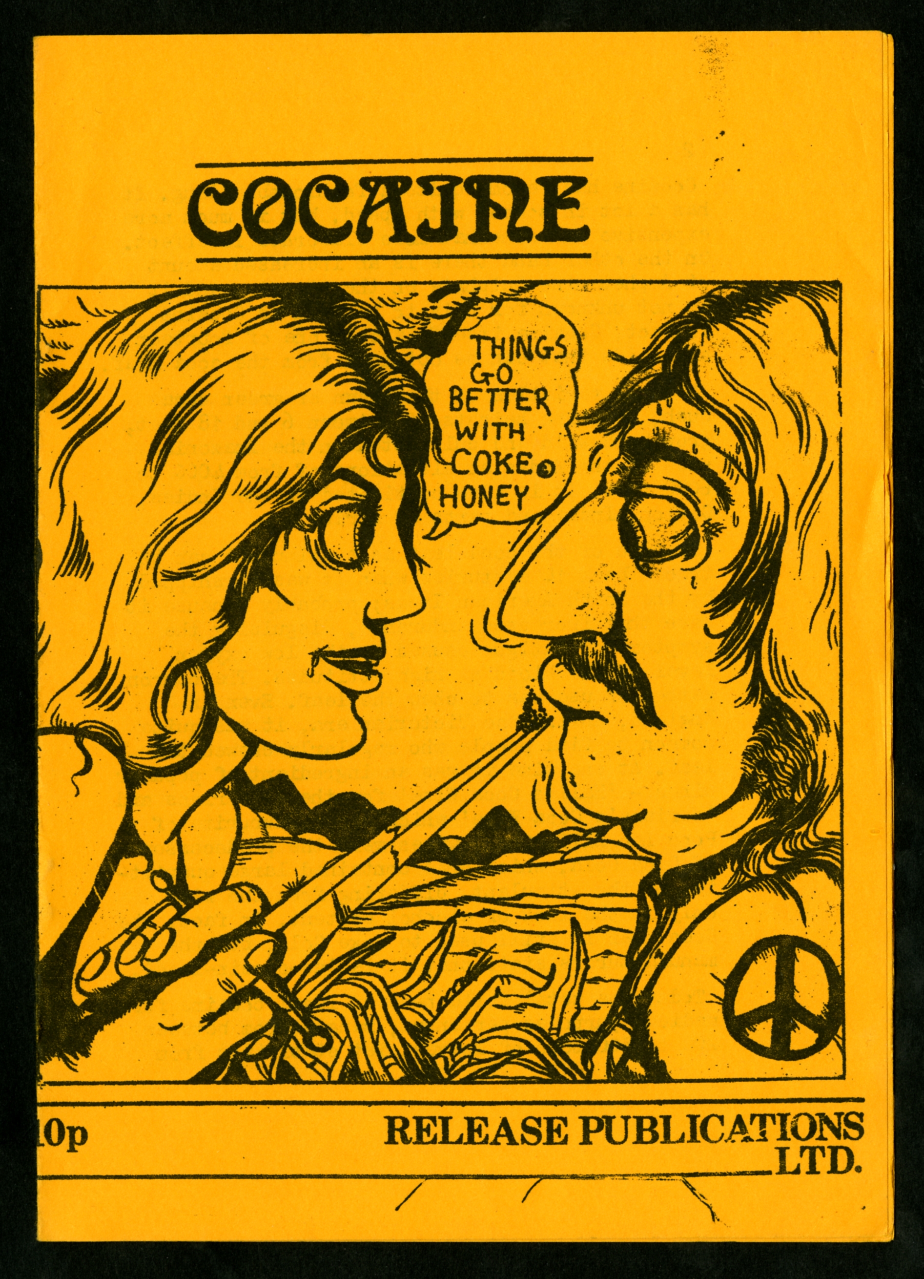 Malcolm Fairburn [1975ca]. "Cocaine". Release Publications LTD.