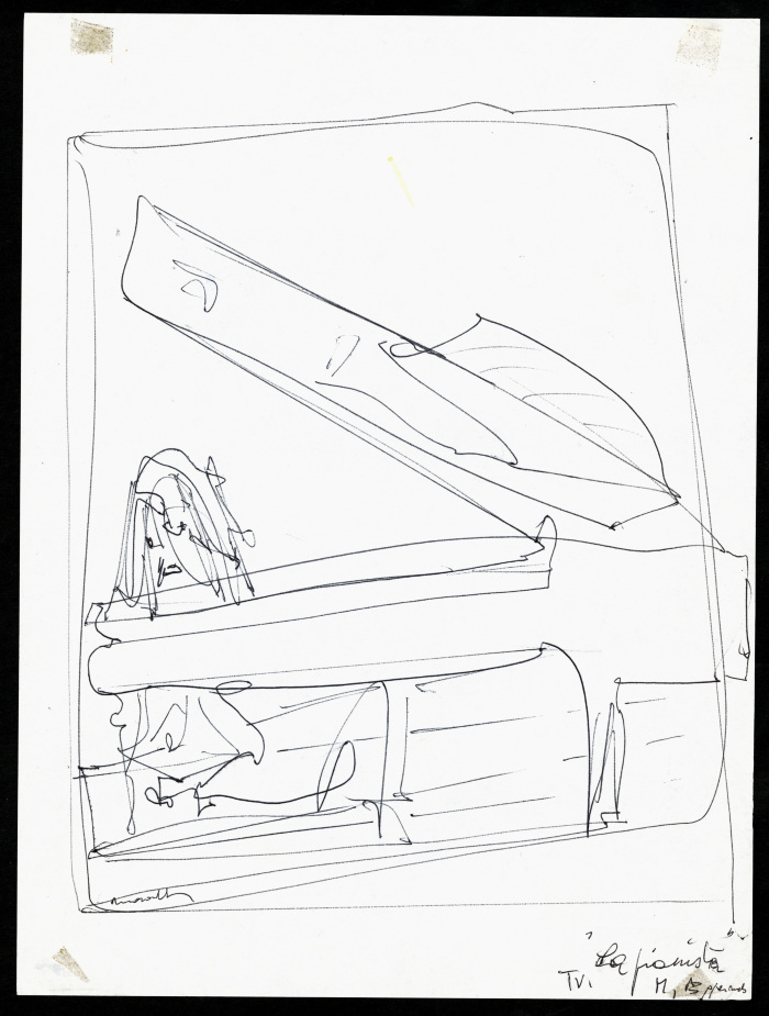 7. Nelia Massarotti, "La pianista", s.d.