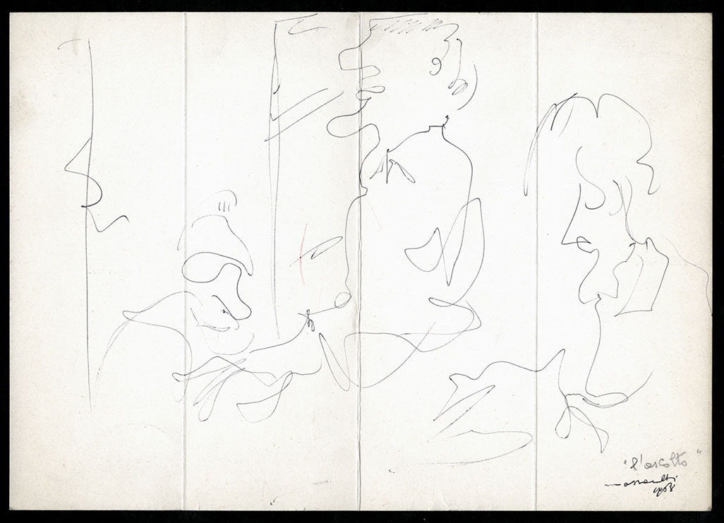9. Nelia Massarotti, "L'ascolto, 1968"