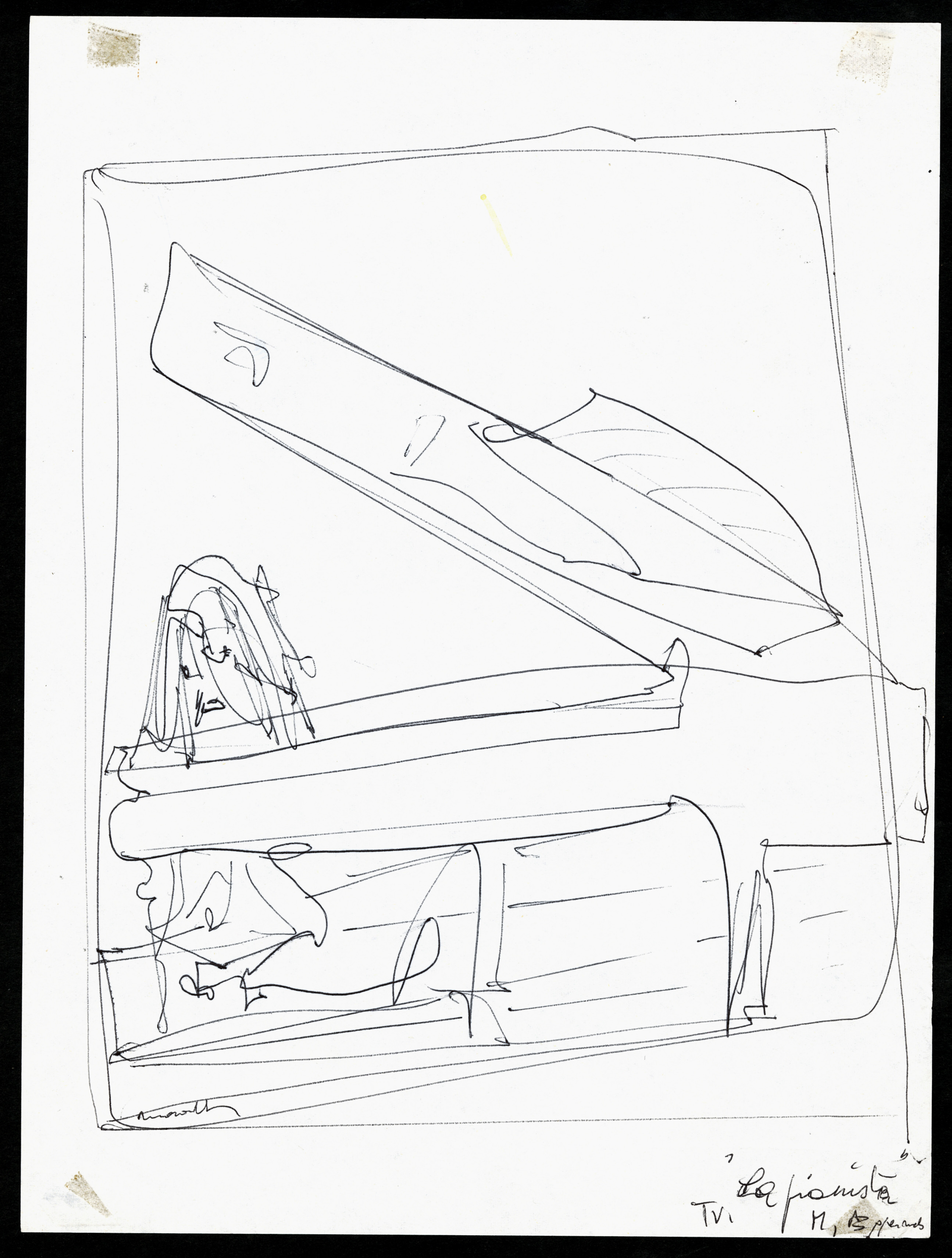 7. Nelia Massarotti, "La pianista", s.d.