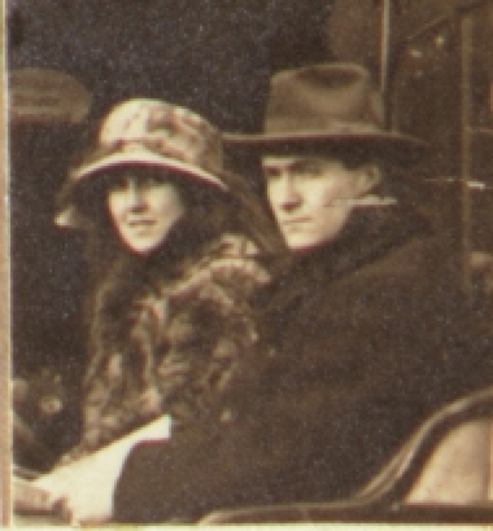 Novello e Bianca Papafava (Archivio Vittorio Benussi)