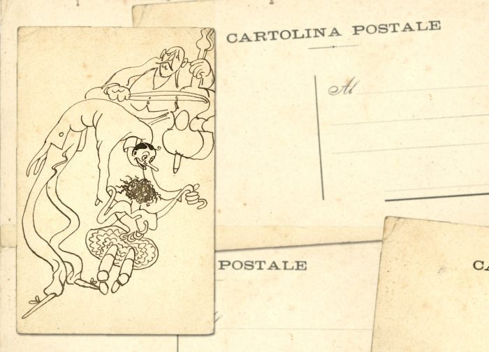 6. Disegno di un paziente (Fondo Ferrari)