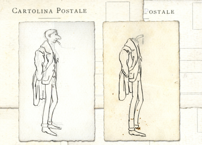 4. Disegni di un paziente (Fondo Ferrari)