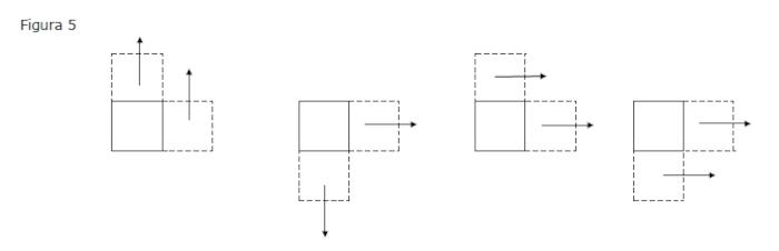 Movimento gamma polarizzato - Fig. 5 - Orientamento spaziale della figura insorgente