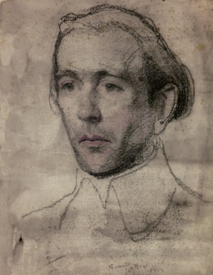 Gino Parin, Ritratto di Vittorio Benussi