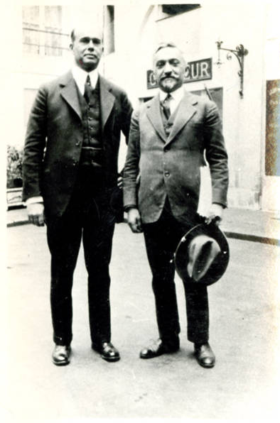 Clifford Whittingham Beers e Giulio Cesare Ferrari a Parigi