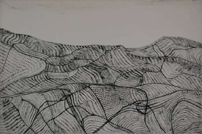 Gaetano Kanizsa, Senza titolo, 1973, 50x70 cm