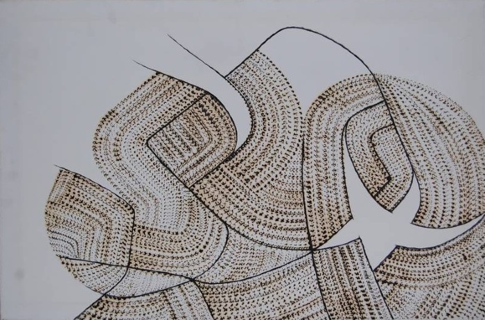 Gaetano Kanizsa, Senza titolo, 1992, 50x70 cm