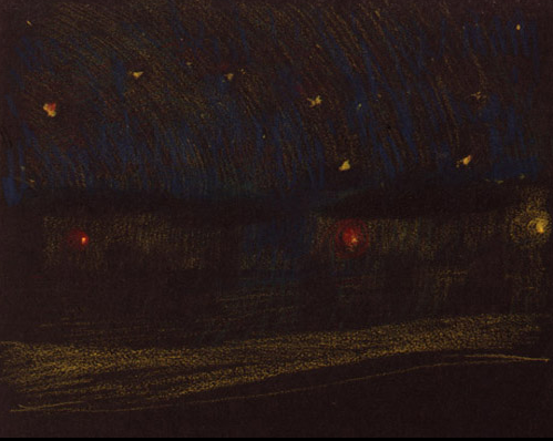 Paesaggio notturno, s.d.
