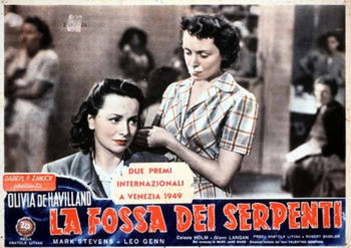 La fossa dei serpenti (The Snake Pit), film di Anatole Litvak, 1948 - Locandina