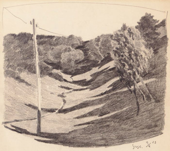 Vittorio Benussi, Siusi, 9 settembre 1923