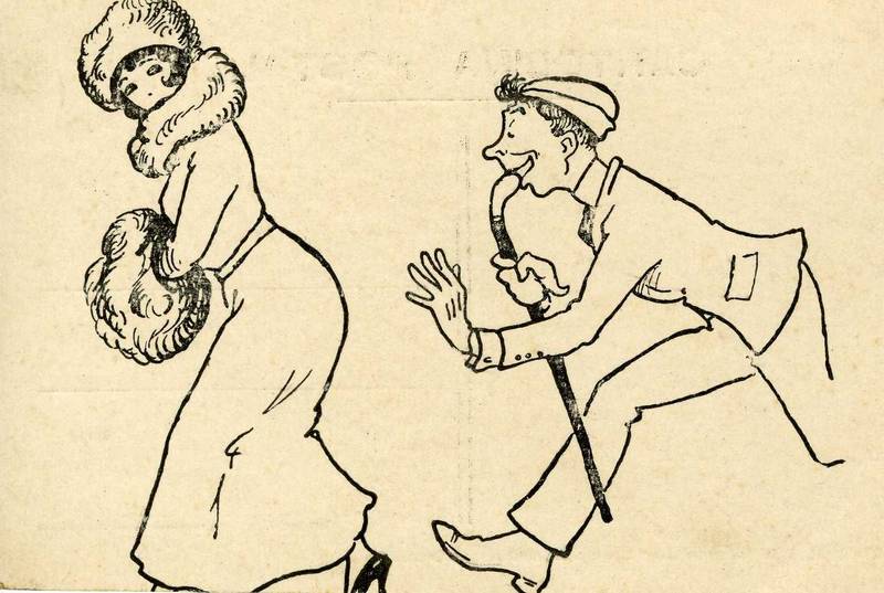 Disegno eseguito da un paziente di Giulio Cesare Ferrari (Aspi, fondo Ferrari)