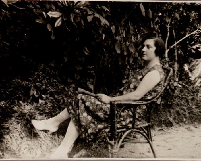 Wilhelmine Liel von Bernstett, moglie di Vittorio Benussi