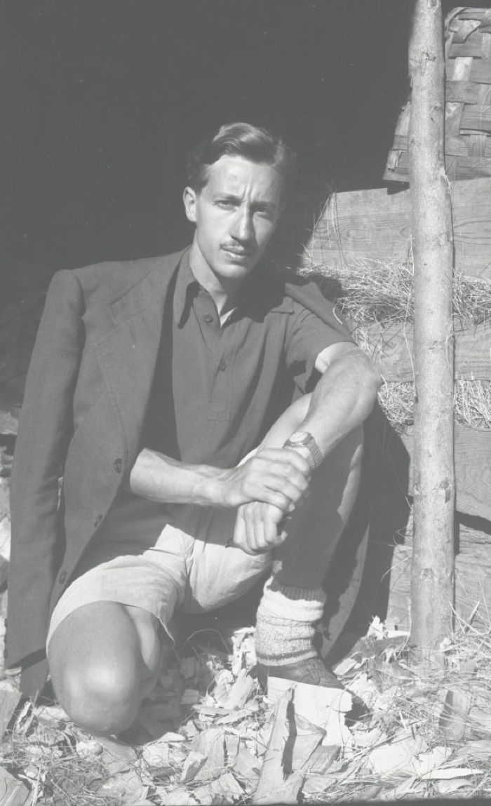 Carlo Lorenzo Cazzullo partigiano a Nasca in Valtravaglia (Collezione privata)