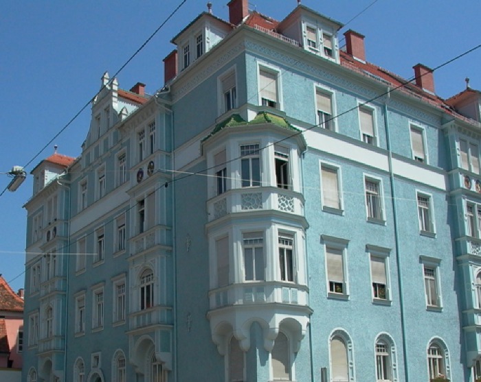 La casa di Benussi a Graz