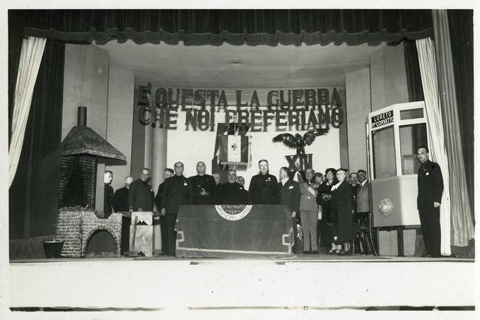 Manifestazione organizzata dall'Azienda tranviaria municipale di Milano nel 1939