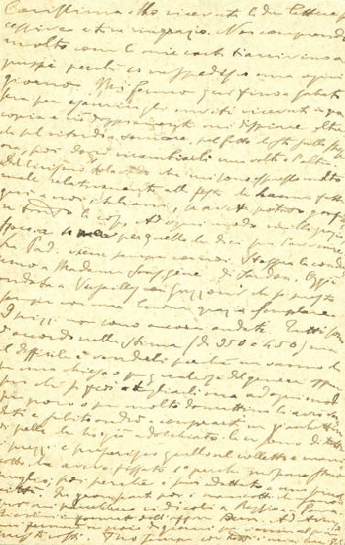 Cartolina di Giulio Cesare Ferrari a Emilia Giordani, Parigi, 29/08/1900 (Aspi, Fondo Ferrari, verso)