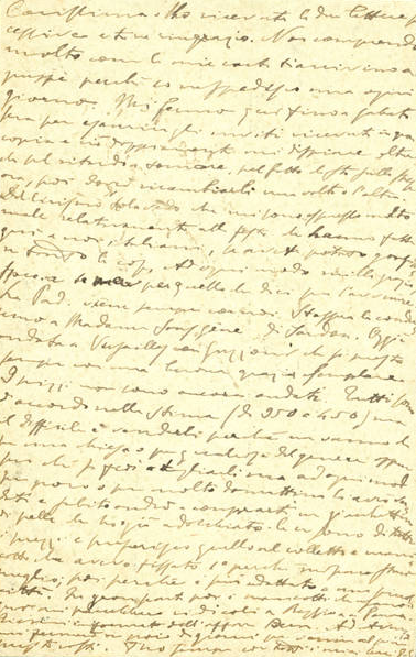 Cartolina di Giulio Cesare Ferrari a Emilia Giordani, Parigi, 29/08/1900 (Aspi, Fondo Ferrari, verso)