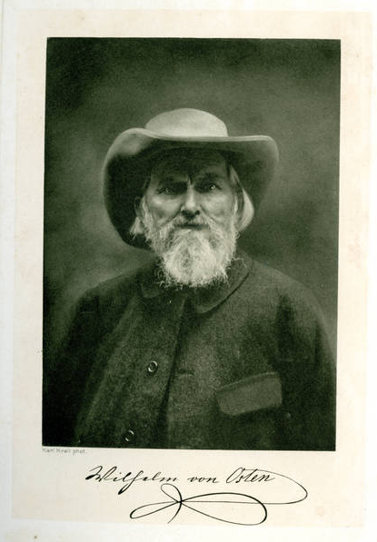 Immagine dal libro di Karl Krall Denkende Tiere (1912)